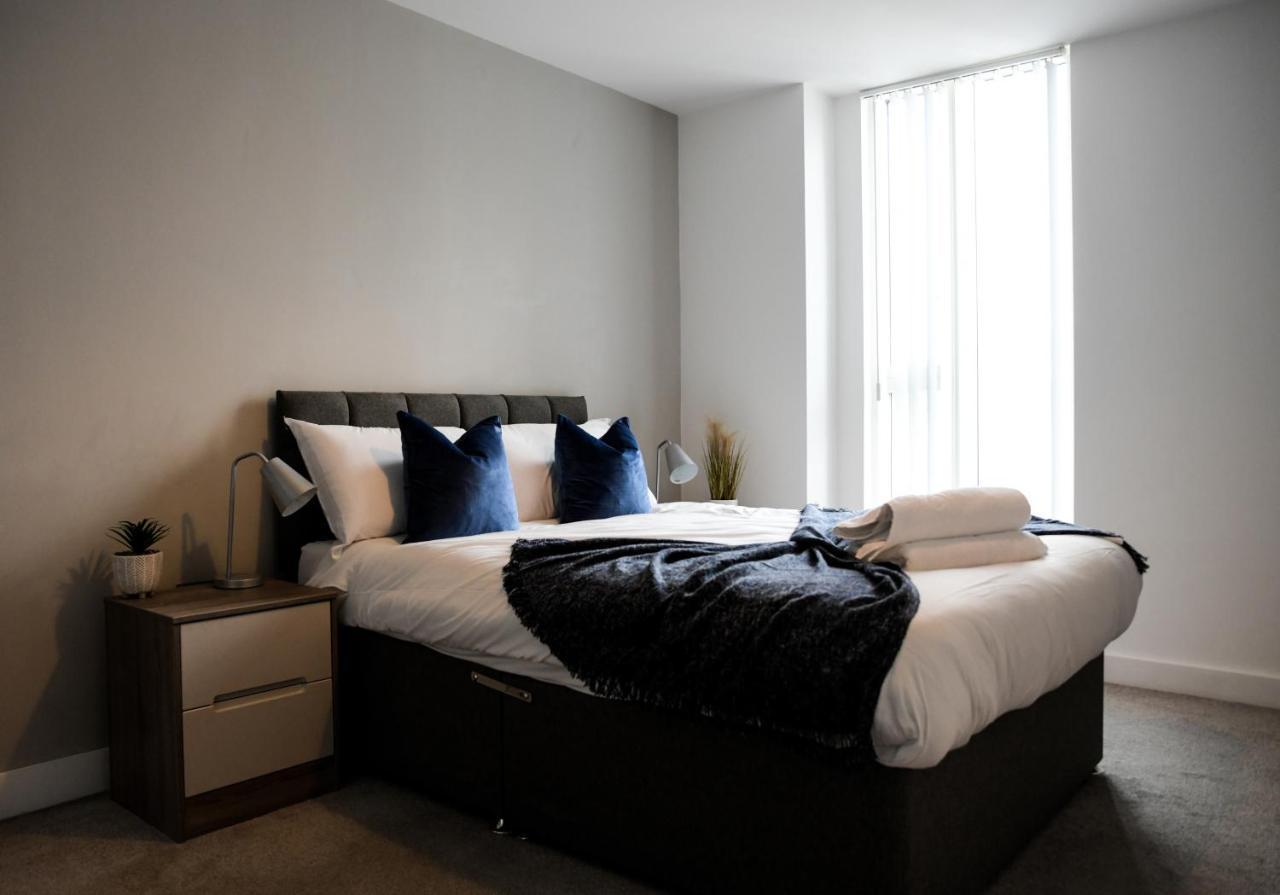 Onpoint Apartments - Spacious 2 Bedroom Apt - City Centre With Balcony Manchester Exterior foto