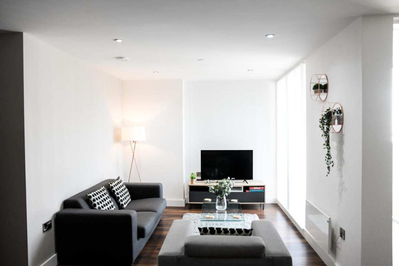 Onpoint Apartments - Spacious 2 Bedroom Apt - City Centre With Balcony Manchester Exterior foto