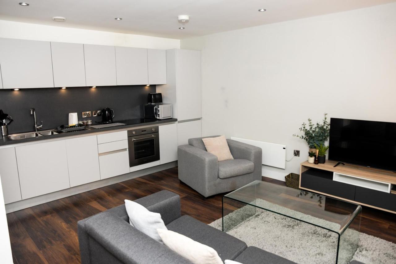 Onpoint Apartments - Spacious 2 Bedroom Apt - City Centre With Balcony Manchester Exterior foto
